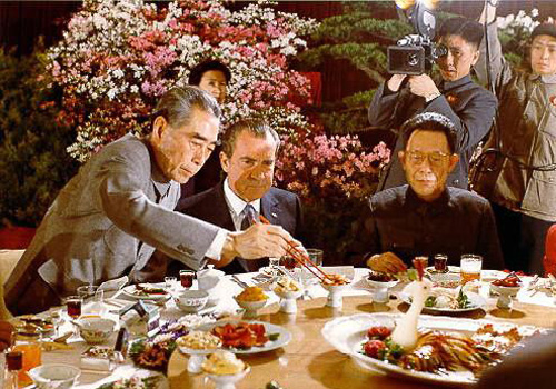 1972年招待美国总统尼克松时国宴螃蟹:无为江蟹