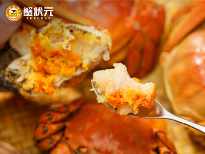 蟹状元:立冬后的大闸蟹美食满黄满膏!