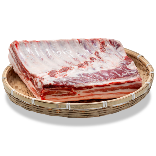 黑猪带骨五花肉（中方）