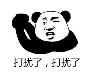 打扰了