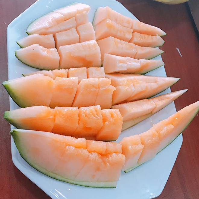 甜脆的哈密瓜