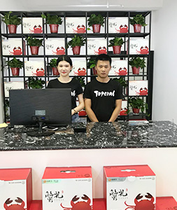 蟹状元西安大闸蟹专卖店曲江店内部展示01