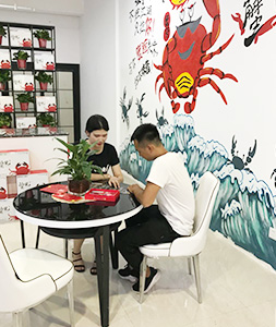 蟹状元西安大闸蟹专卖店曲江店内部展示02