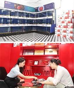 蟹状元大闸蟹国贸店内景一角
