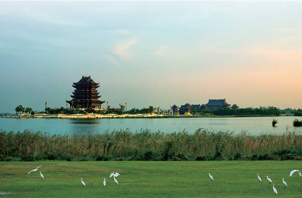阳澄湖美景漫步