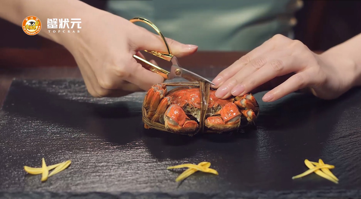 阳澄湖大闸蟹食用方法