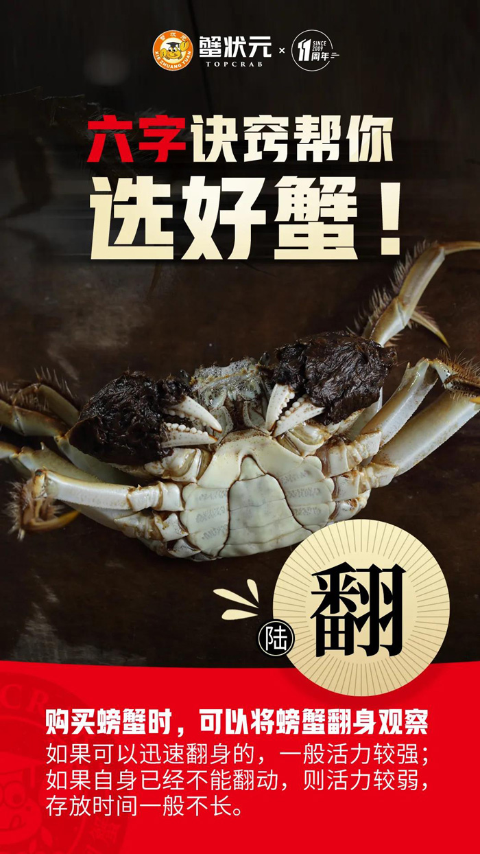 翻查阅大闸蟹活力
