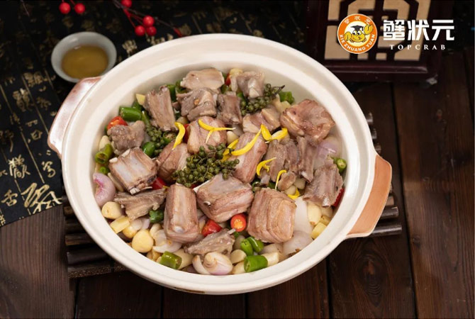 蟹状元羊肉美食