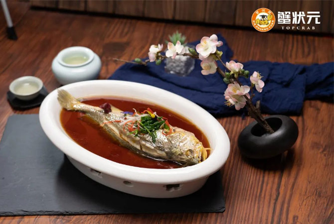 蟹状元舟山海鲜美食