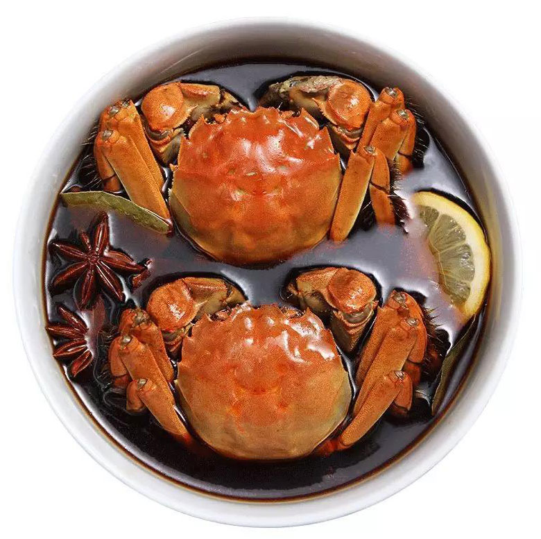 醉蟹美食