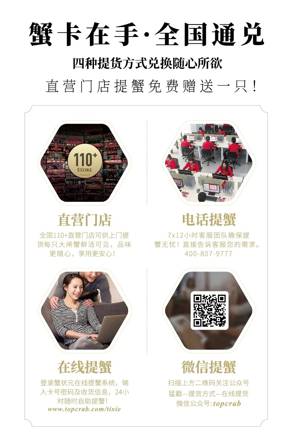 蟹状元4种提货方式9201 蟹状元4种提货方式9201