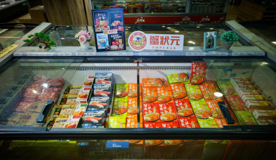 蟹状元部分零售产品